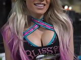 WWE - Alexa Bliss massive cleavage 02