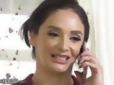 Fucking my BFFs Daddy & Hes On the Phone with My Mom